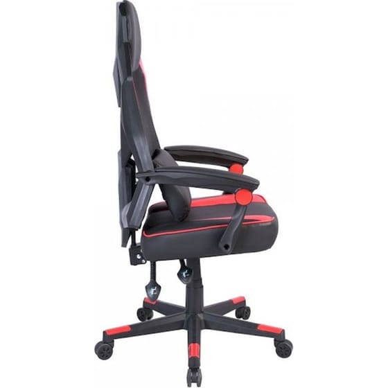 Καρέκλα Γραφείου/ Gaming 24Mall Krafton Pro από Ύφασμα Mesh -Μαύρο/ Κόκκινο image 2
