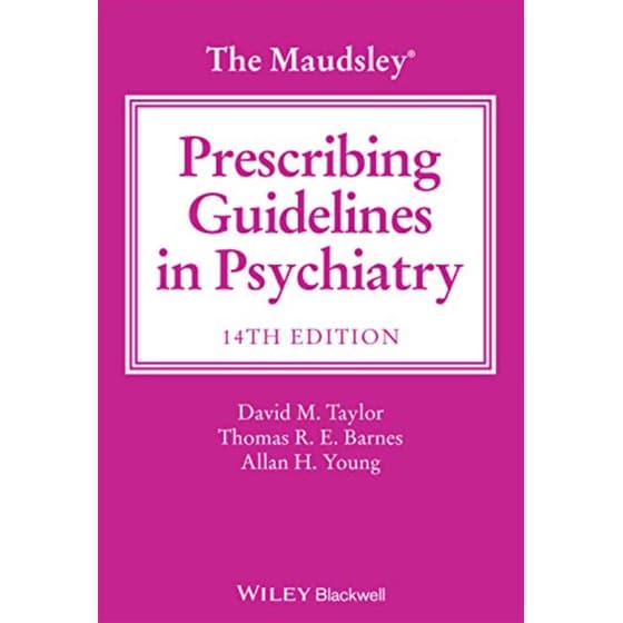 The Maudsley Prescribing Guidelines in Psychiatry,  14th Edition image 0