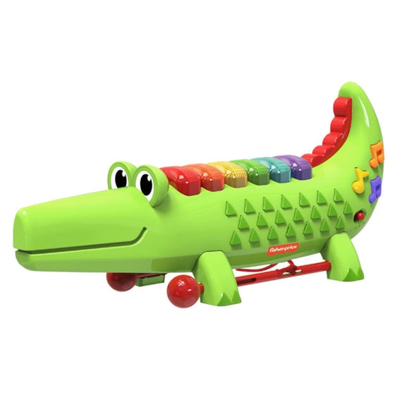 Fisher Price Ξυλόφωνο Κροκόδειλος Με Μουσική (22282) image 1