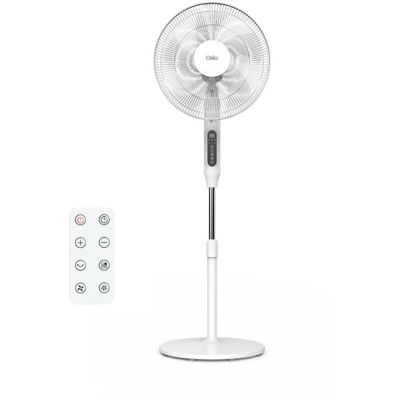 OSIO OSF-9015 Ανεμιστήρας Δαπέδου 24W 40cm με Τηλεχειριστήριο