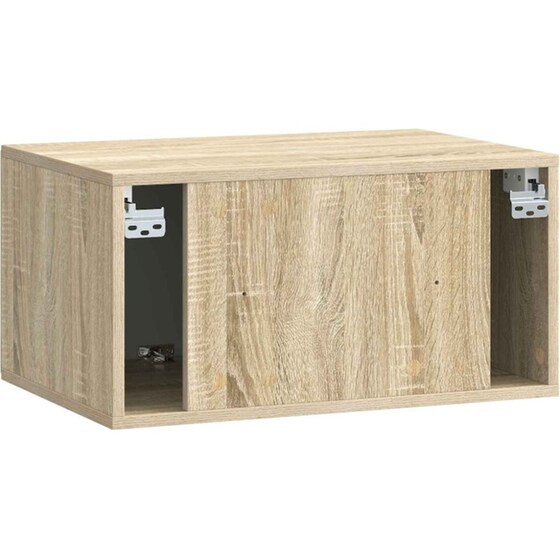 Επιτοίχιο Έπιπλο Τηλεόρασης VidaXL 59.5x41x30 cm - Γκρι Sonoma image 7
