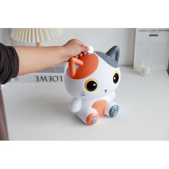 Κουμπαράς i-Total Orange Cat (27cm) image 5