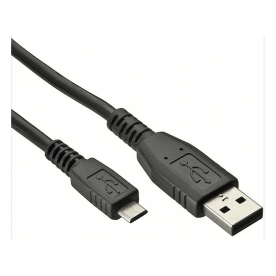 Καλώδιο δεδομένων Cellular Line Usb to microUSB 1.2m - Black image 0