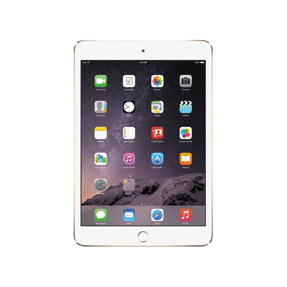 Apple iPad mini 3 - 7.9" 16GB 4G Gold image 2