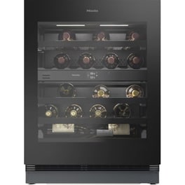MIELE KWTUS 7096 E για 32 Μπουκάλια Μαύρο Εντοιχιζόμενος Συντηρητής Κρασιών