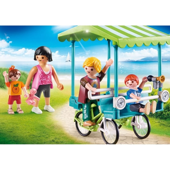 PLAYMOBIL® Family Fun Οικογενειακό Ποδήλατο (70093) image 2