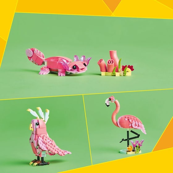 LEGO® Creator 3σε1 Άγρια Ζώα: Ροζ Φλαμίνγκο (31170) image 3