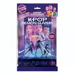 Album & 10 Αυτοκόλλητα K-Pop Demon Hunters Starter Pack