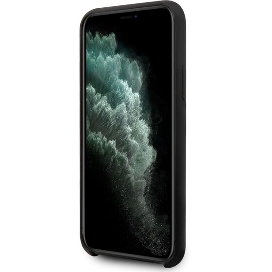 Θήκη Apple iPhone 11 Pro - U.S. Polo Assn Silicone Effect Logo Collection - Μαύρο image 4