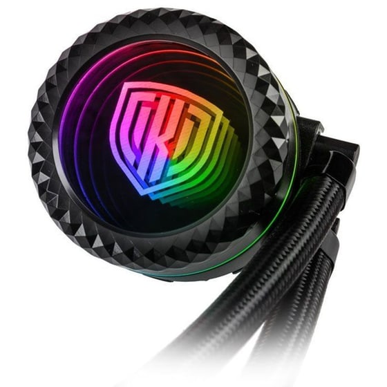 Υδρόψυξη επεξεργαστή Kolink Umbra Void AIO 120mm ARGB - Μαύρο image 2