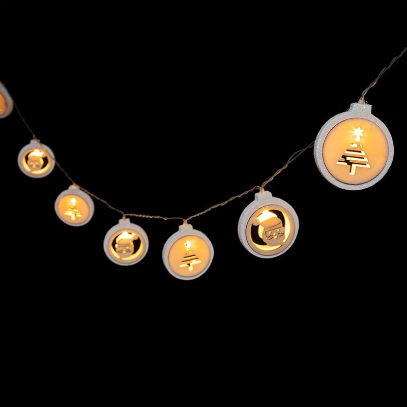 Χριστουγεννιάτικη Γιρλάντα SpitiShop 10 LED