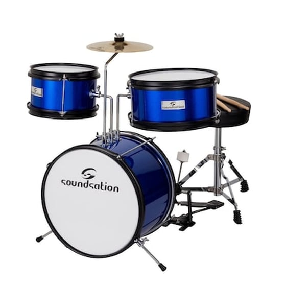 Soundsation Jdk313 Metallic Blue Παιδικό Σετ Drums image 0