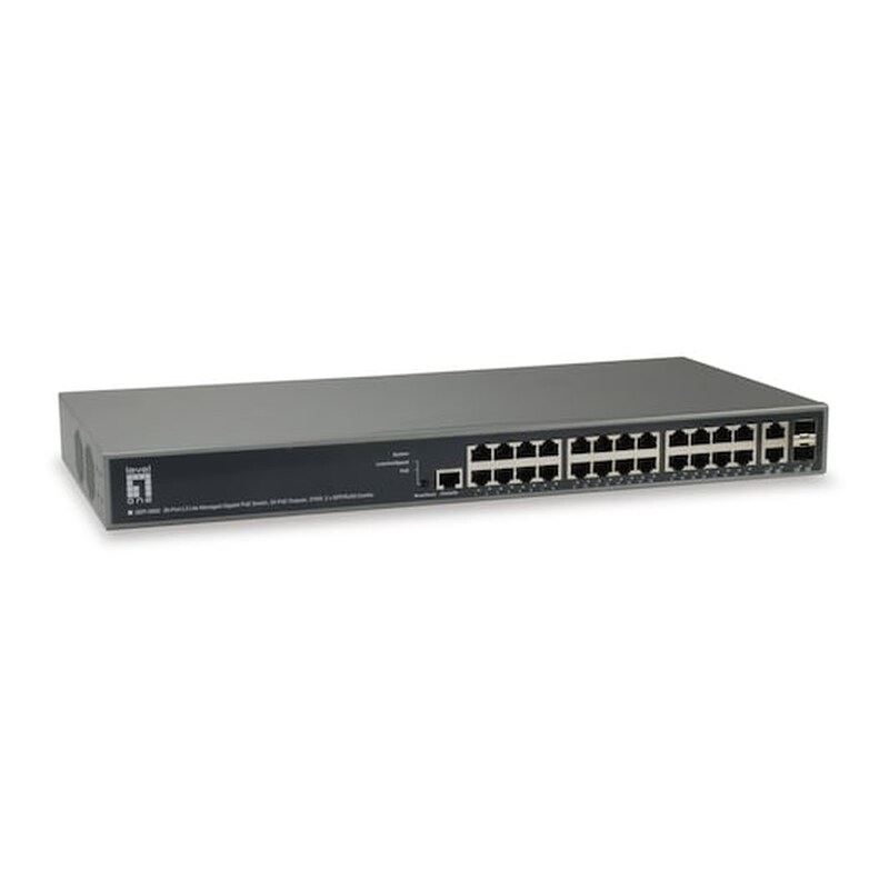 LEVEL ONE LevelOne GEP-2682 Network Switch Managed L3 Gigabit Ethernet (1000 Mbps) PoE Support