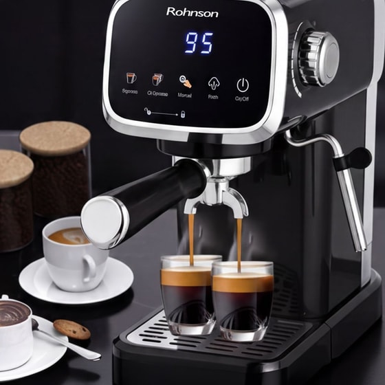 ROHNSON R-98049 20bar Μηχανή Espresso image 6