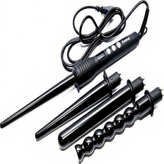 Ψαλίδι Μαλλιών Kemei Ferro Pro 4 In1 KM-4083 59 W Μαύρο image 0