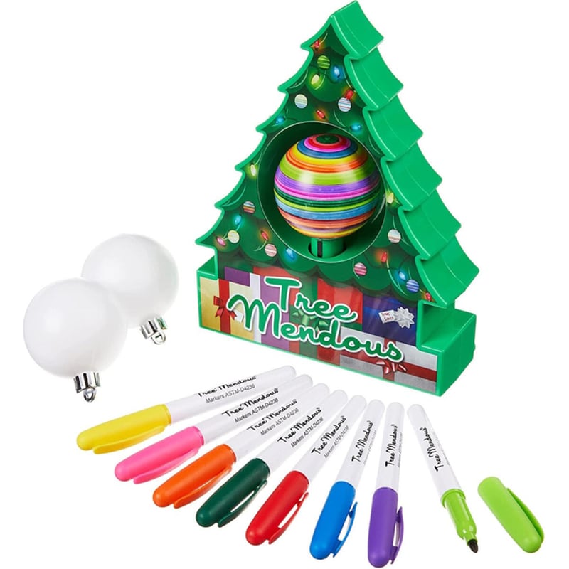 ZING Δημιουργικό παιχνίδι Zing The Treemendous Christmas Tree Ornament Decorating Kit - Σετ Κατασκευών Και Δημιουργίας Για Παιδιά 3 Ετών Και Άνω