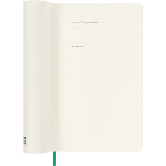 Ημερολόγιο Εβδομαδιαίο Moleskine 2025 12M Mamba Green Soft image 3