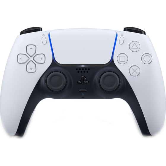 Bundle Sony PS5 DualSense Wireless Controller - Λευκό & Πακέτο NBA 2K22 Jumpstart image 1