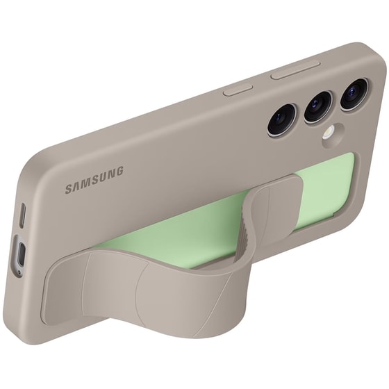 Θήκη Samsung Galaxy S24 - Samsung Standing Grip Case - Taupe image 2