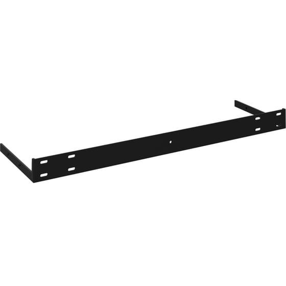 Ράφια Τοίχου VidaXL από Κυψελωτό MDF 120x23.5 cm 4 Τμχ - Μαύρο image 5
