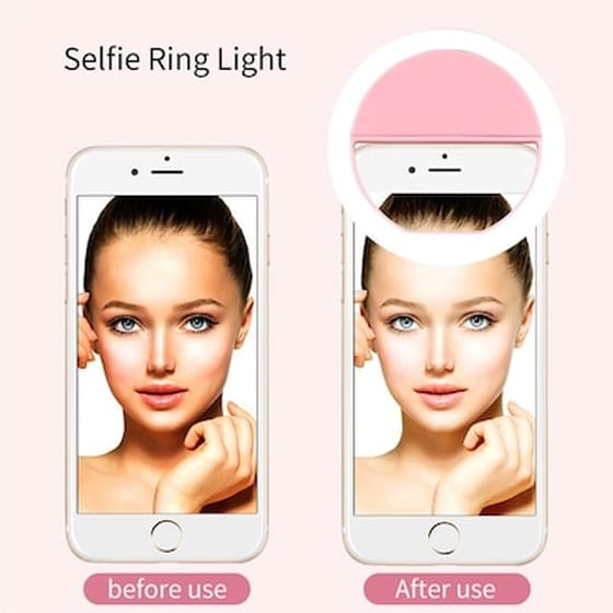 Selfie Ring Light Με 36 Led Για Φωτεινές Φωτογραφίες Andowl Q-c15 image 4
