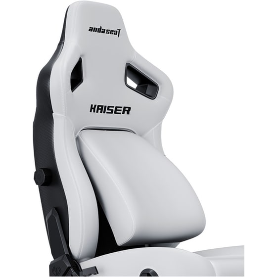 Καρέκλα Gaming Anda Seat Kaiser 4 XL από Δερματίνη - Λευκή image 3