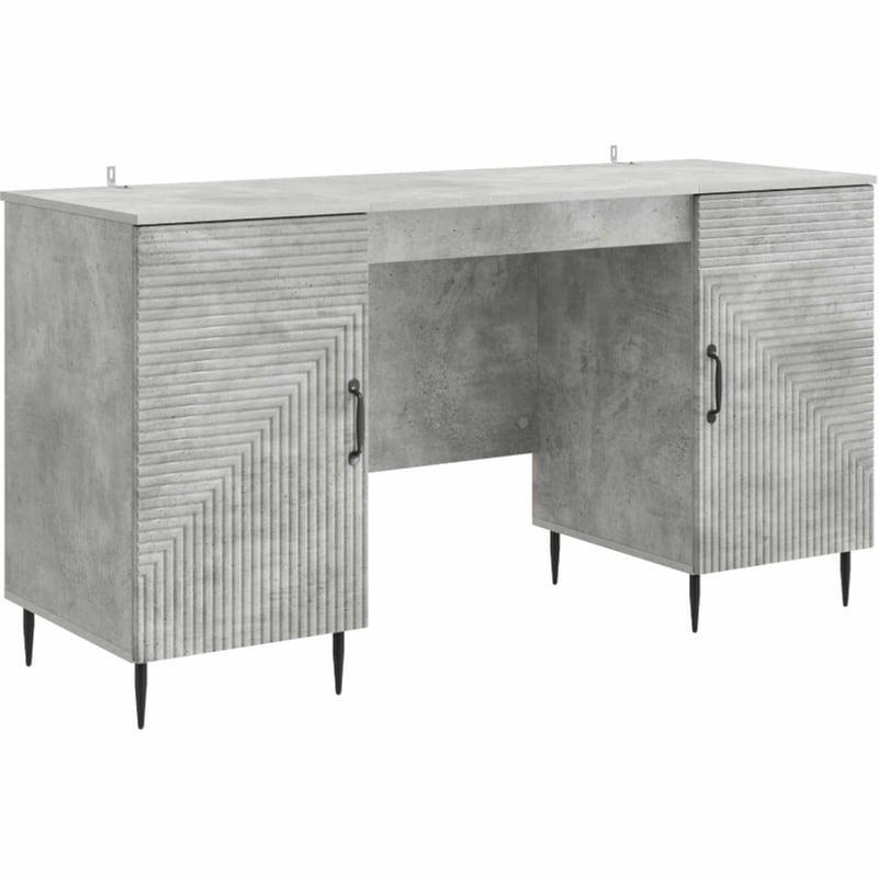 Γραφείο VidaXL 142,5x50x75 cm - Γκρι Σκυροδέματος