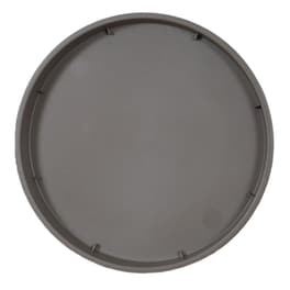 Πιάτο Γλάστρας Viomes Linea 892 26 Πλαστικό 24x24x2.5cm - Γκρι/Καφέ