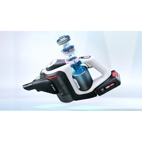 BOSCH Unlimited 8 Gen2 BBS8214 18 V 0.4 L Λευκό Σκούπα Stick image 3
