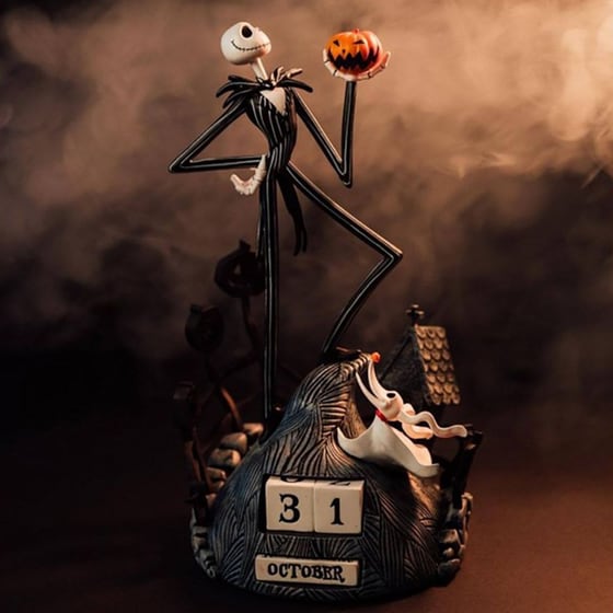 Επιτραπέζιο Διαρκές Ημερολόγιο 3D Erik Disney Χριστουγεννιάτικος Εφιάλτης image 3