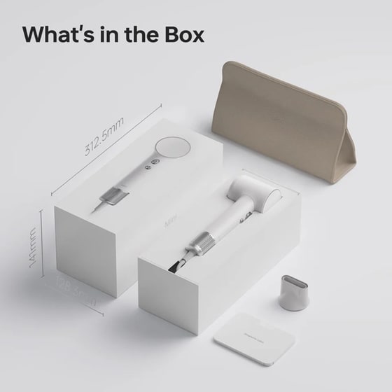 LAIFEN MINI Σεσουάρ Μαλλιών 1100 W Λευκό image 5