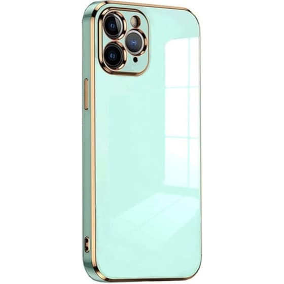Θήκη Apple iPhone 11 Pro Max - Bodycell Gold Plated - Mint Green image 0