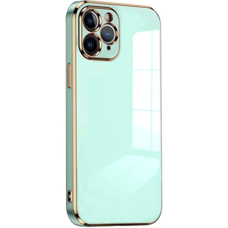 Θήκη Apple iPhone 11 Pro Max - Bodycell Gold Plated - Mint Green