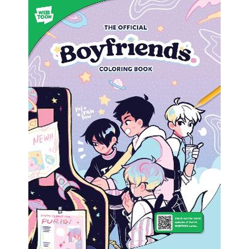 The Official Boyfriends. Coloring Book