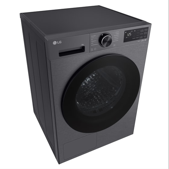 LG RHX5009NBB ΒΚ 9 kg με Αντλία Θερμότητας Ανθρακί με WiFi Στεγνωτήριο Ρούχων image 6