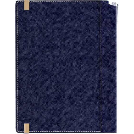 Ημερολόγιο Ημερήσιο 2026 Θεοφύλακτος 12M Borneo Saffiano Μπλε image 3