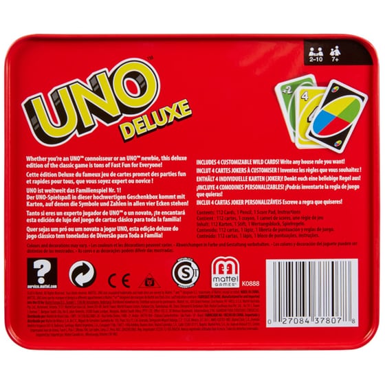 Uno Deluxe Επιτραπέζιο (Mattel) image 4