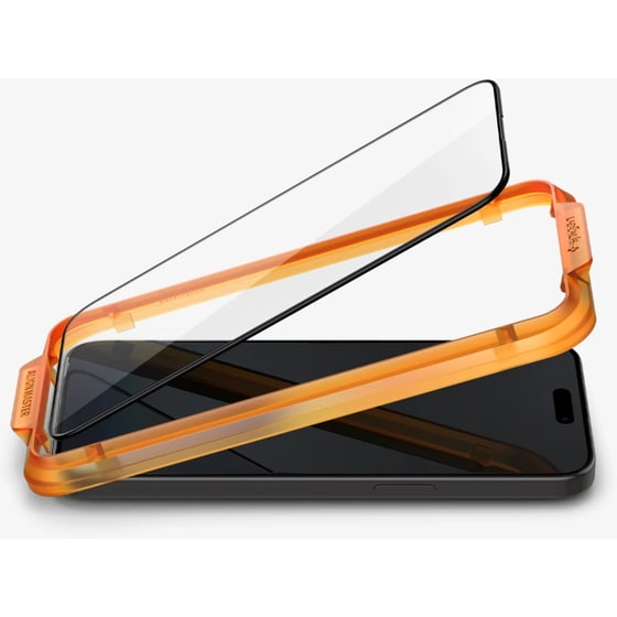 Προστατευτικό Οθόνης Apple iPhone 15 Pro - Spigen Alignmaster Full Cover 2τμχ image 1
