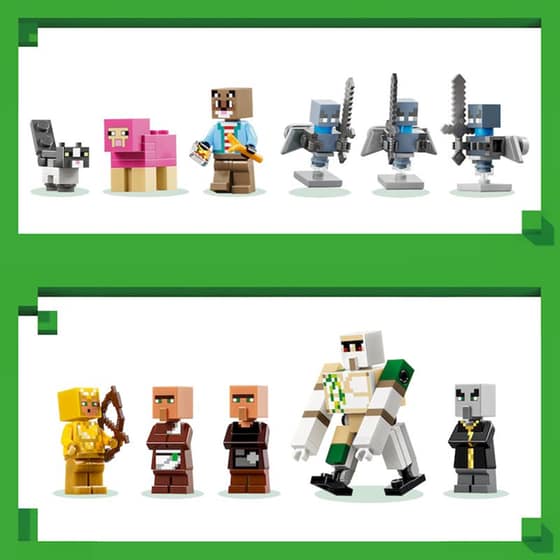 LEGO® Minecraft® Επίθεση Επικαλεστών στο Χωριό (21596) image 15