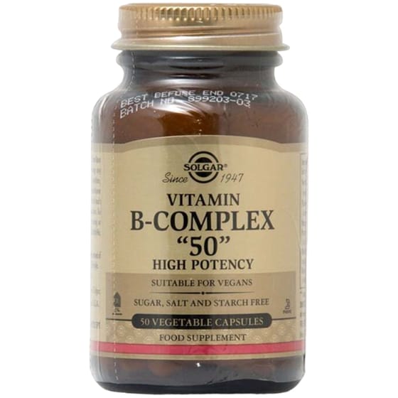 Solgar Vitamin B-complex 50 - 50 κάψουλες image 0