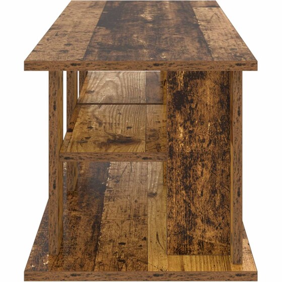 Έπιπλο Τηλεόρασης VidaXL 96 x 35 x 33,5 cm - Παλαιωμένο Ξύλο image 4