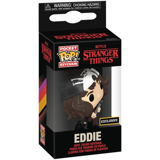 Funko Pocket Pop! Keychain Television - Stranger Things - Eddie image 1