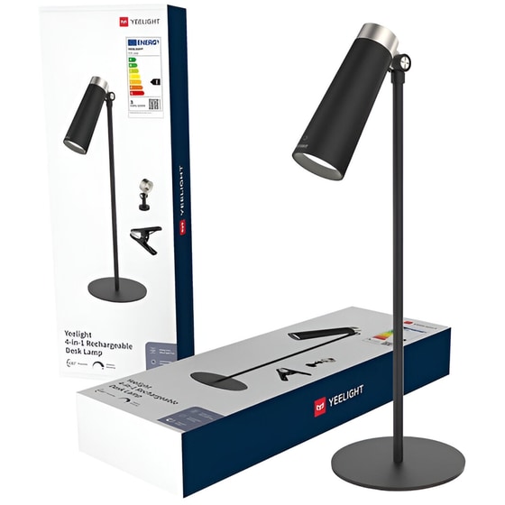 Φωτιστικό Γραφείου Yeelight 4-in-1 Rechargeable Desk Lamp - Μαύρο image 1