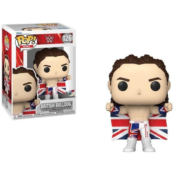Funko Pop! WWE - British Bulldog #126 image 0