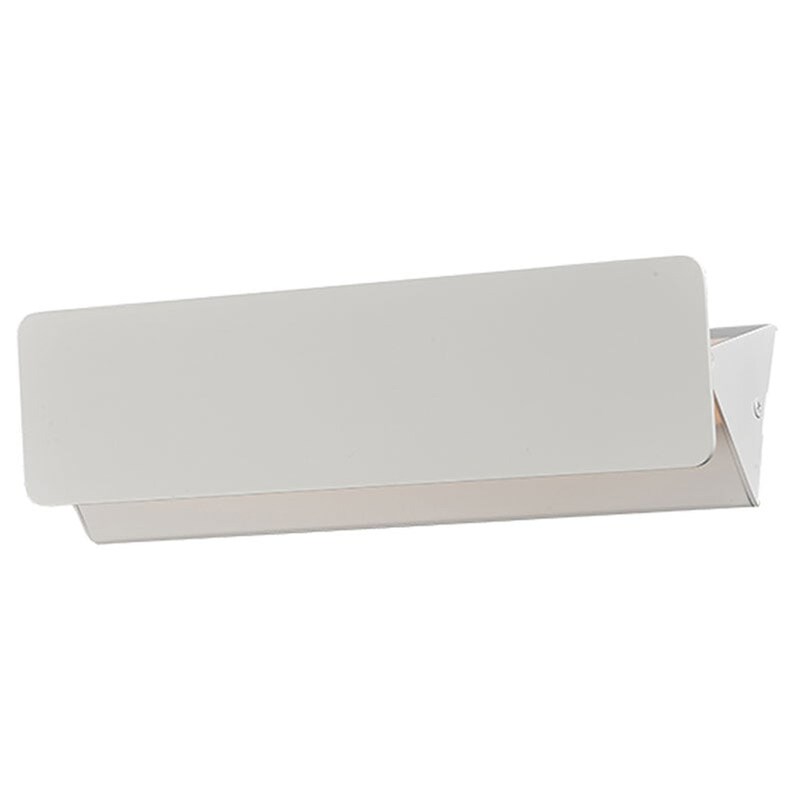 Απλίκα Τοίχου Led Aca Pyramid Zd806410ledwh από Αλουμίνιο 31x6.45x8 cm - Λευκή