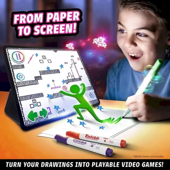 Pixicade! Δημιουργήστε Tο Δικό Σας Βιντεοπαιχνίδι - Σετ Εικονικής Πραγματικότητας - Ελληνική Έκδοση (Abacus Brands) image 1