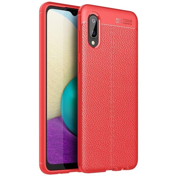Θήκη Samsung Galaxy A02/Galaxy A02s/Galaxy M02s - Ancus Autofocus Shock Proof - Κόκκινο image 0