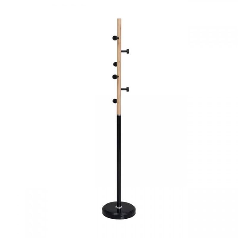 WOODWELL Nordic Καλόγερος Μεταλλικός Μαύρος Φυσικό C152059