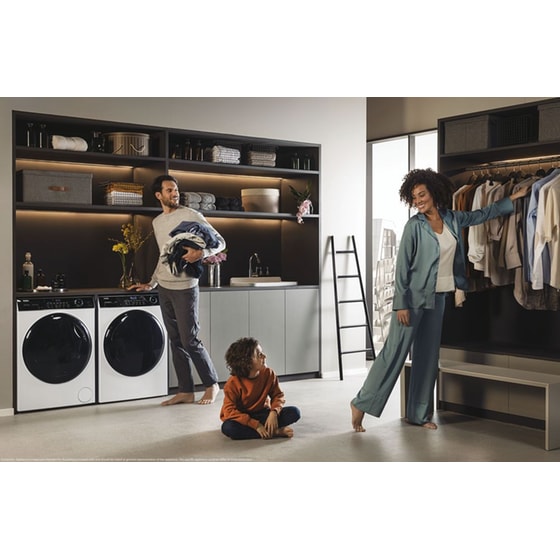 HAIER HW100-B14959U1-S 10 kg 1.400 Στροφές Λευκό με Wi-Fi Πλυντήριο Ρούχων image 16