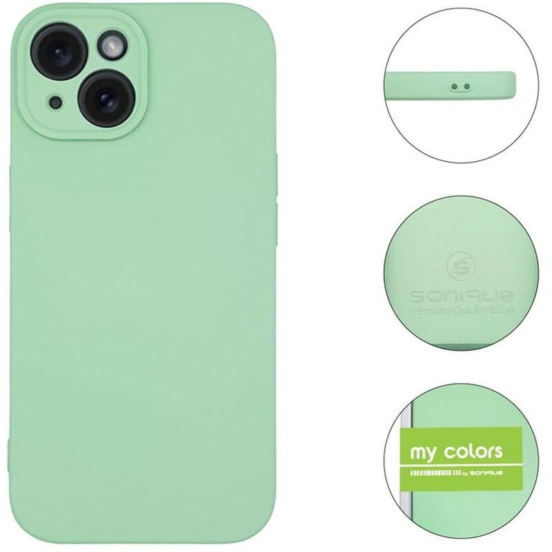 Θήκη Apple iPhone 15 - Sonique My Colors - Βεραμάν